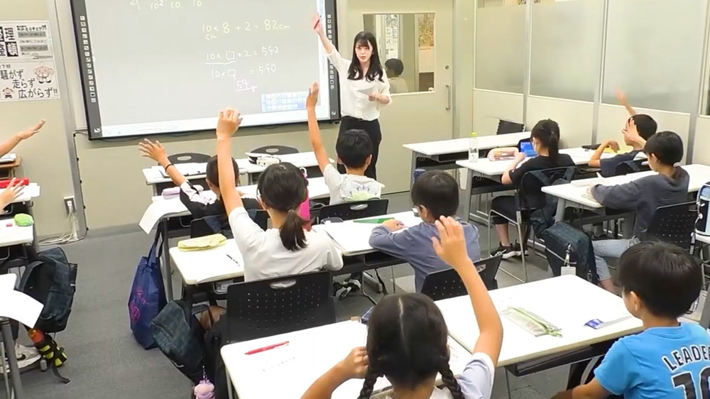 【難関中学受験名門】啓明館の授業風景