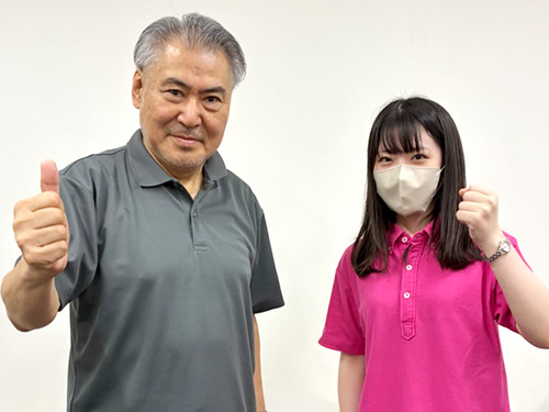 石澤先生と林田先生