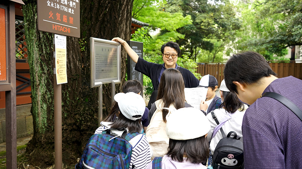 「おさんぽ」の様子